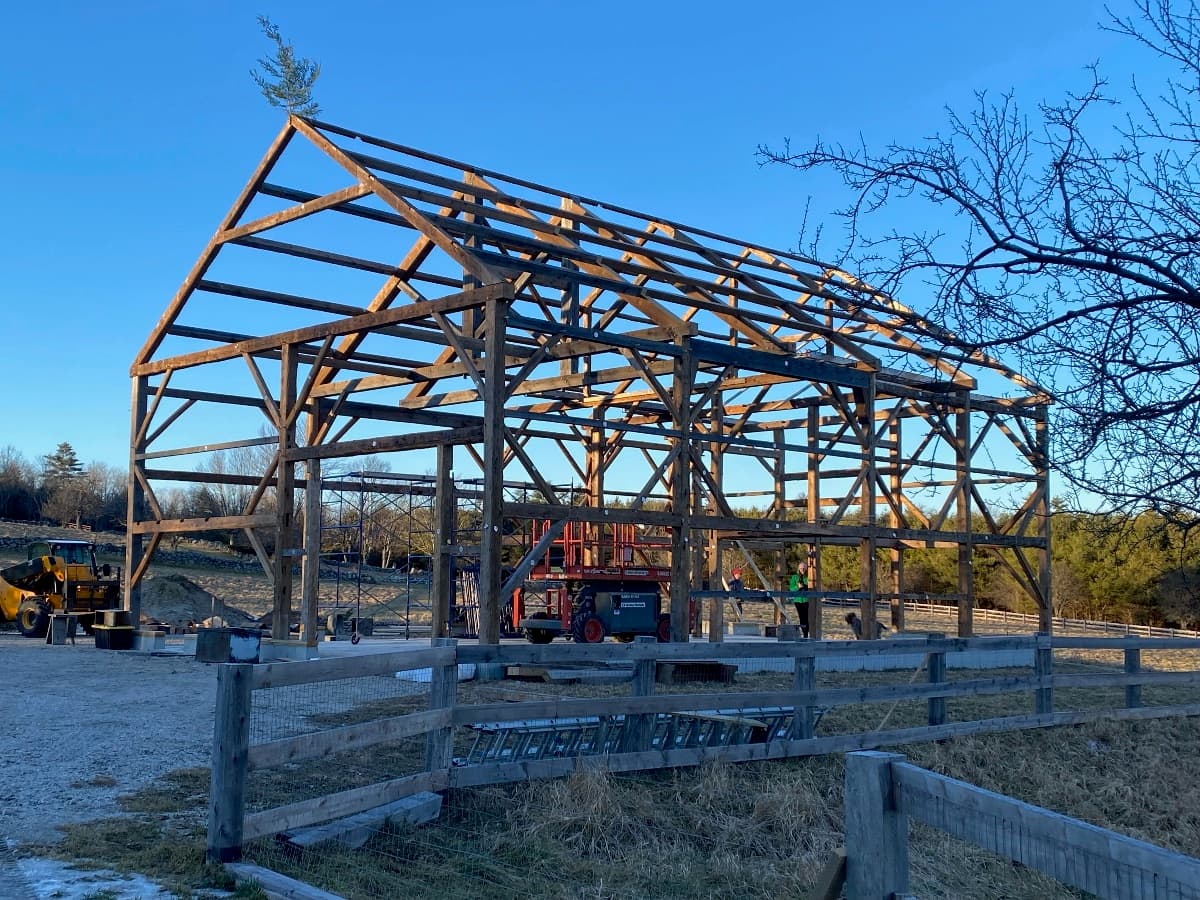 New Gloucester, ME Barn