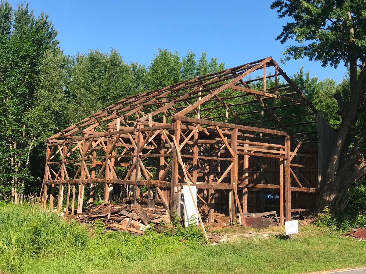 1820 Stow, Maine Barn