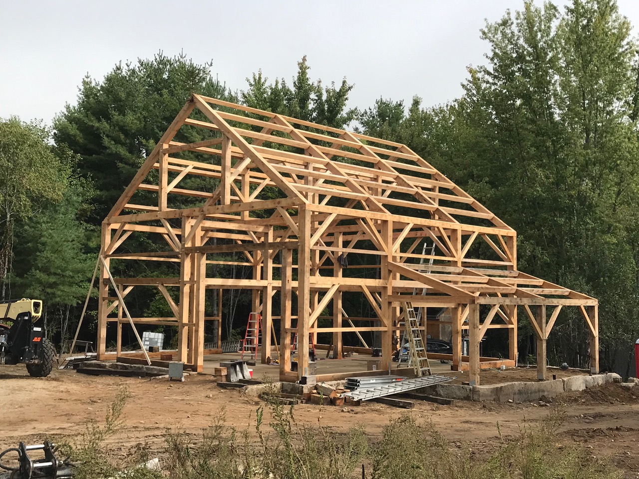 Maine Mountain Post & Beam Timber Frames - Antique and Custom Cut ...